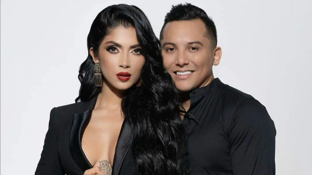 Edwin Luna y Kimberly Flores