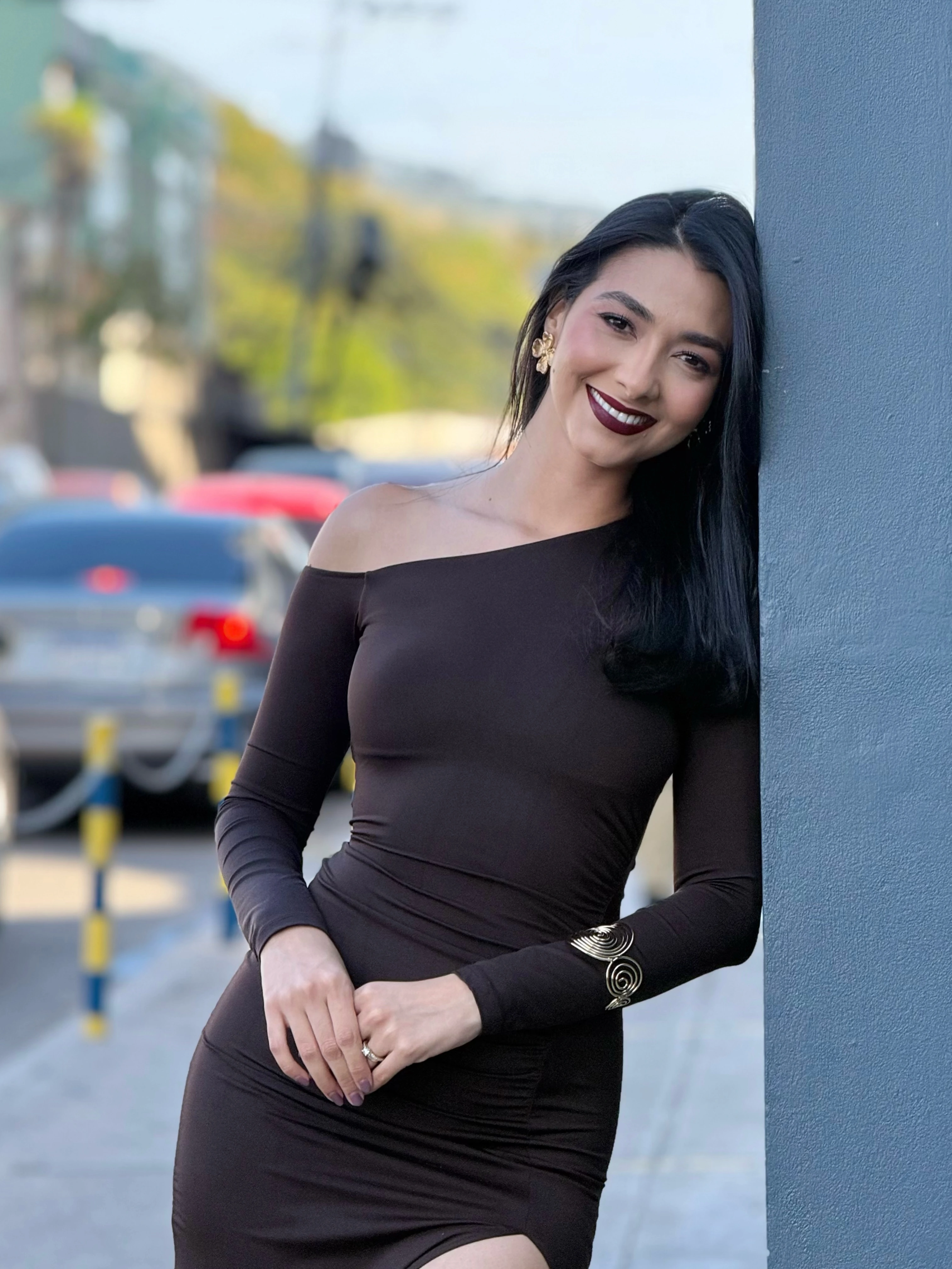 Karlen Pérez, presentadora de Las Mañanas del Cinco fin de semana.