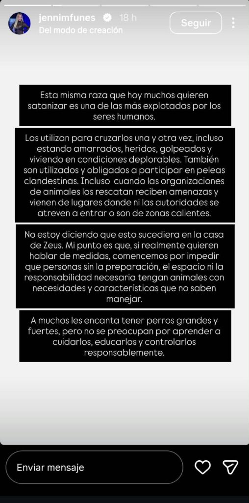 JENNIFER FUNEZ PRONUNCIAMIENTO ZEUS 