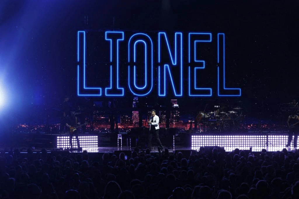 Imagen de Lionel Richie en concierto