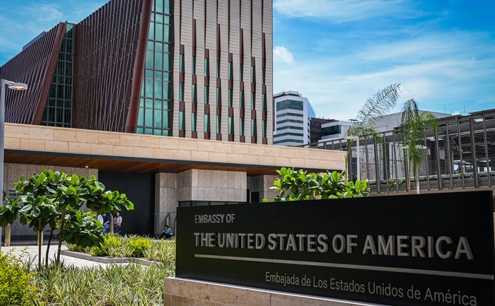 Embajada de Estados Unidos en Tegucigalpa.