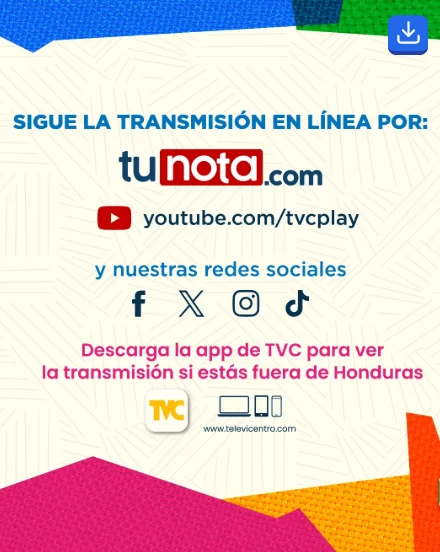 Podrán seguir la transmisión mediante la web y aplicación de Televicentro, TVC Play en YouTube, TuNota.com y redes sociales. Foto: Diseño de TVC