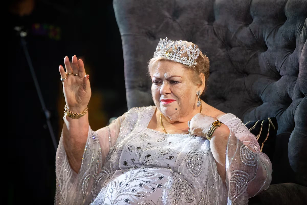 Imagen en vida de Paquita la del Barrio 
