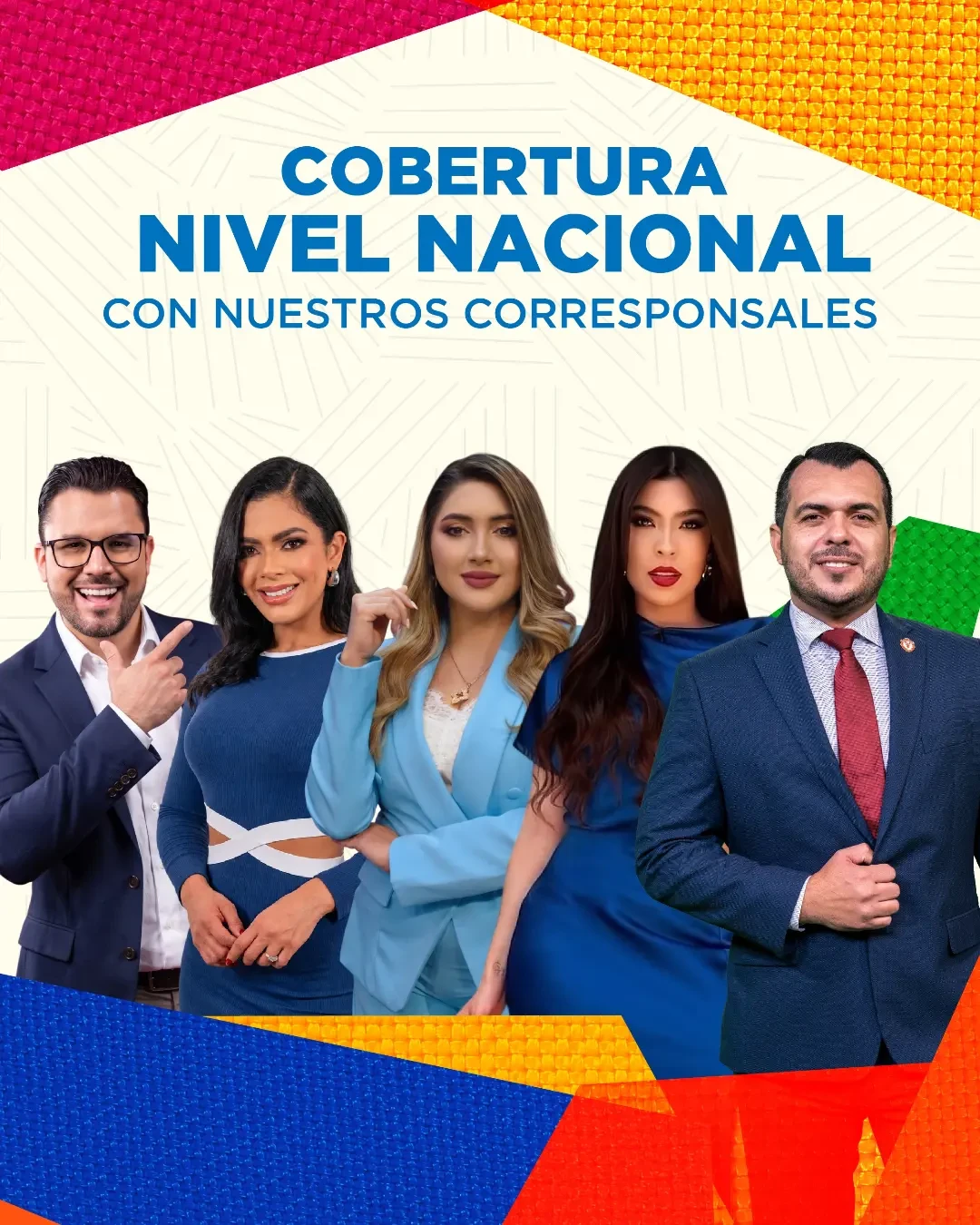 Los desfiles patrios podrán verse por Canal 5, Telecadena 7/4, Mega, TSi, Radio HRN y plataformas digitales de Televicentro. Foto: TVC