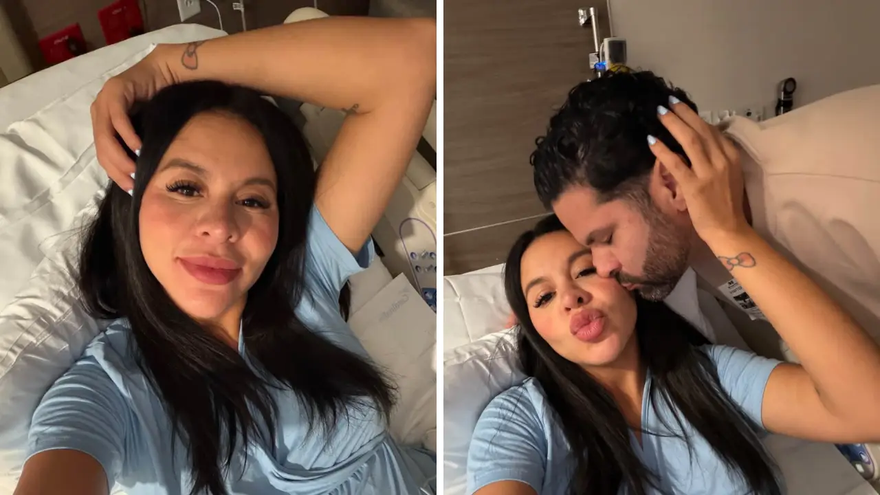 Ana Alvarado se convierte en madre y presenta a su bebé Jorge André