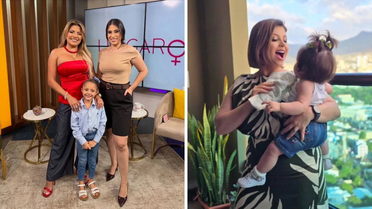 Así celebraron los presentadores de TVC el Día del Niño junto a sus hijos