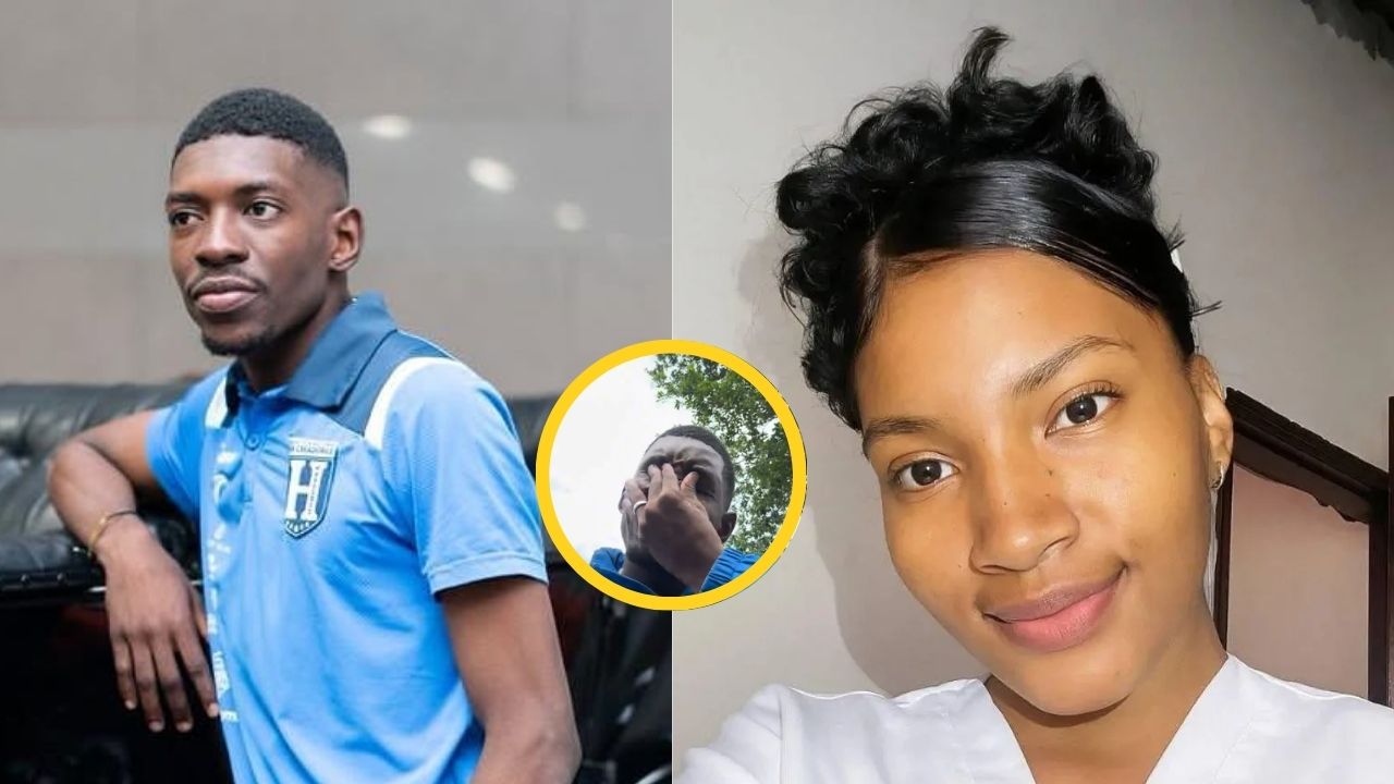 'Dembélé hondureño' visita la tumba de su novia y comparte emotivo mensaje