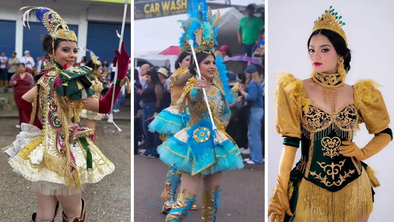 Moda, tradición y patria: así nacen los vestidos de las palillonas de Danlí