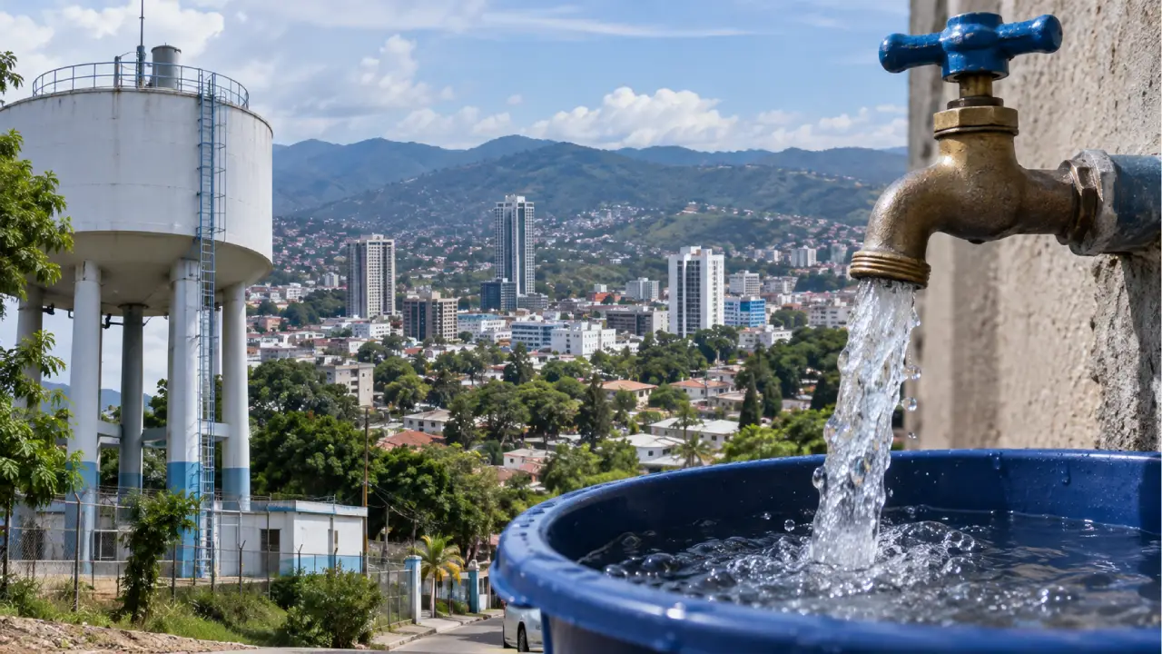 Lista de colonias de Tegucigalpa que tendrán agua este lunes 7 de septiembre