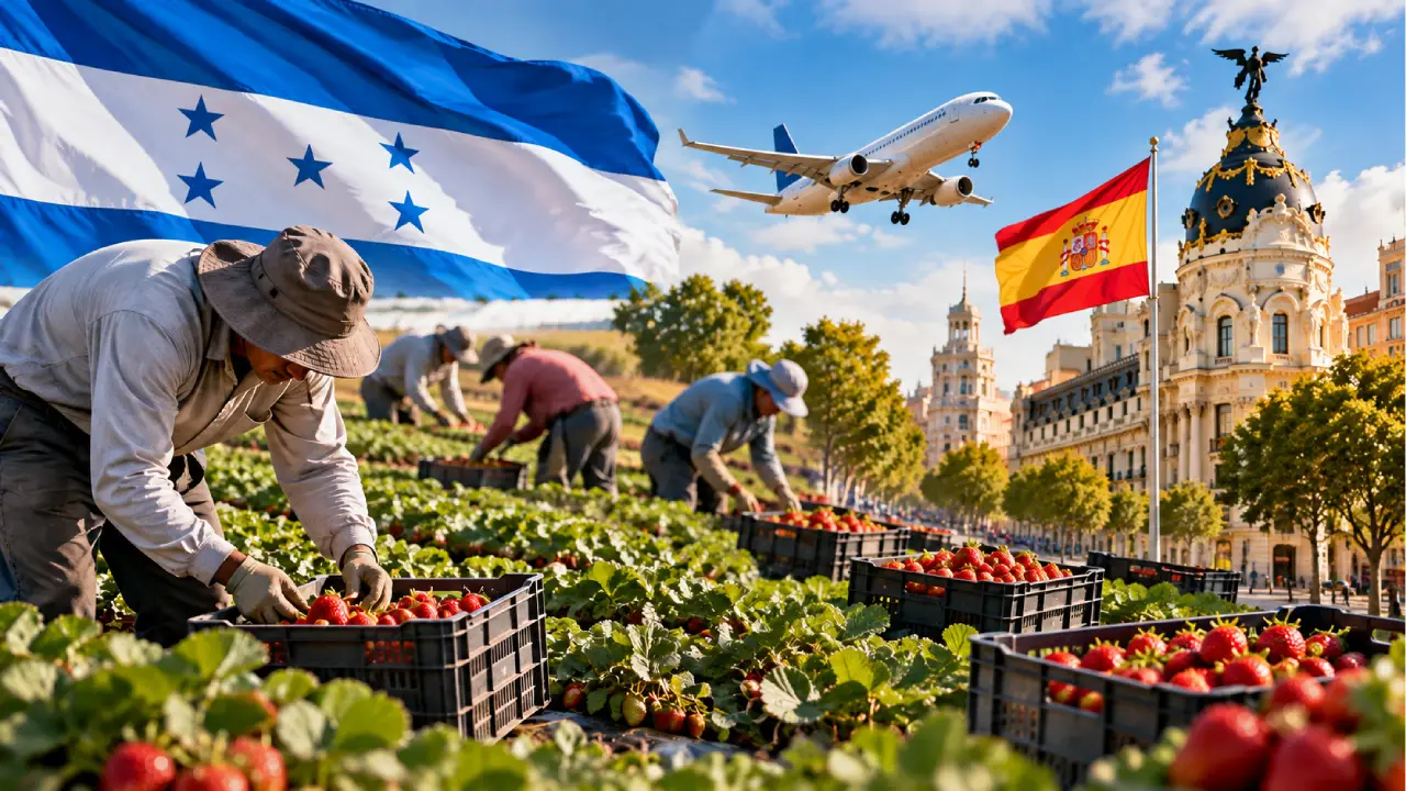 Imagen Principal de Nota: España abre oportunidades laborales para hondureños: cómo aplicar y solicitar visa