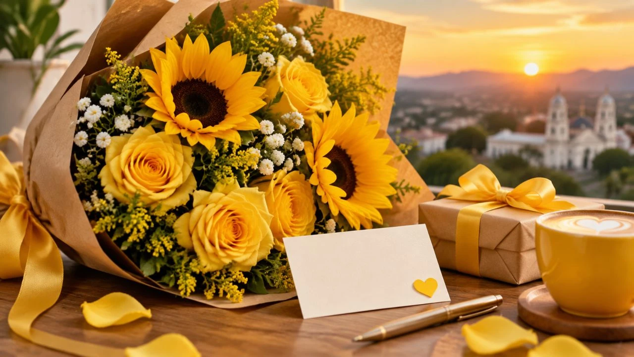 25 frases bonitas para acompañar tu envío tus flores amarillas este 21 de septiembre