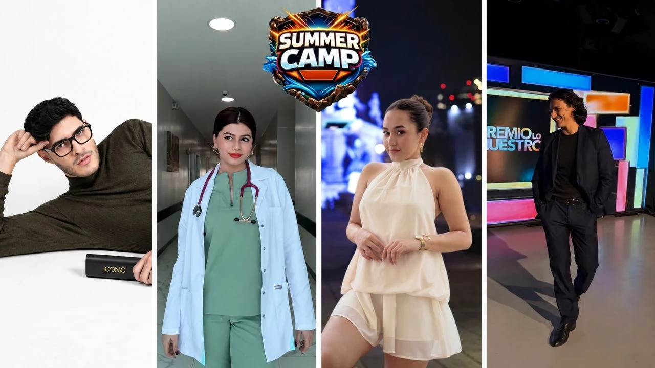 ¿Quiénes son los creadores de contenido que participarán en el Summer Camp?
