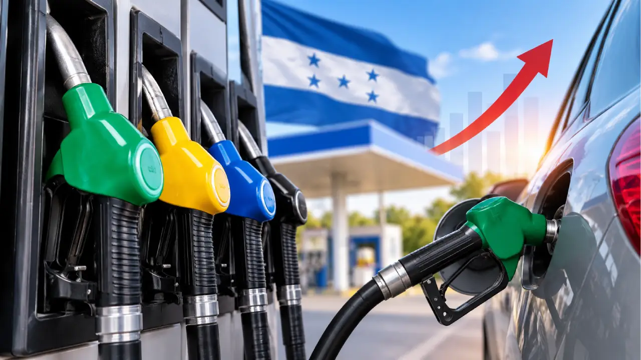Tabla de precios de los combustibles en Honduras hoy