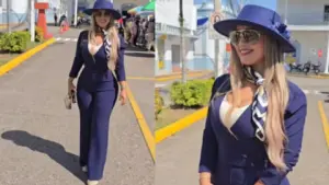 Imagen de ¿Quién es la maestra viral que cautiva con su belleza en los desfiles 2026?