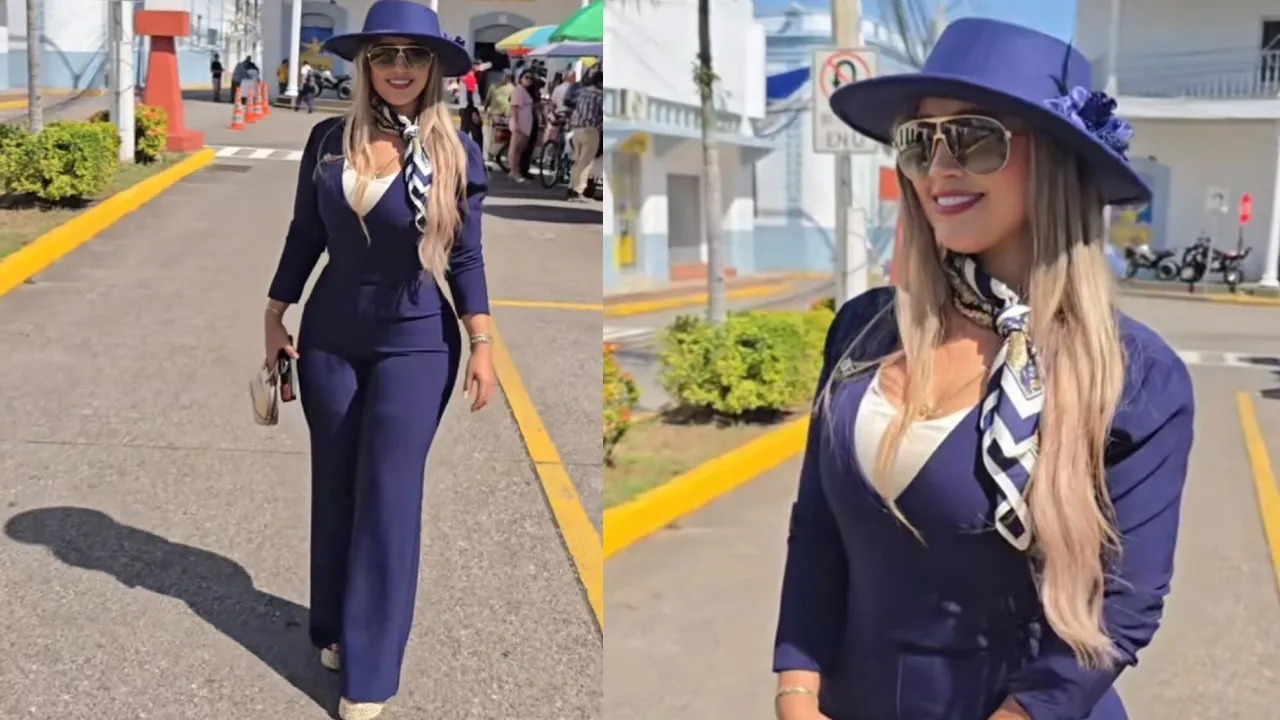 Imagen Principal de Nota: ¿Quién es la maestra viral que cautiva con su belleza en los desfiles 2026?