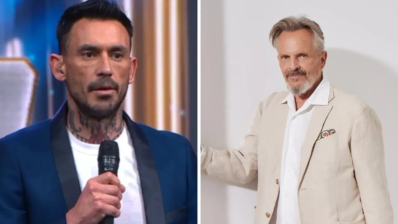 Imagen Principal de Nota: Miguel Bosé reacciona con humor a versión de 'Si tú no vuelves' de Mauricio Pinilla