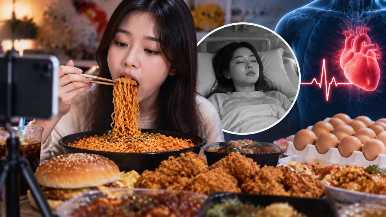 Imagen Principal de Nota: Famosa influencer fallece tras realizar peligroso reto viral de comida 'mukbang'