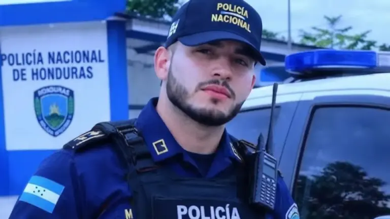 Imagen Principal de Nota: 'Mi amor, arrestame': policía hondureño enloquece a las hondureñas con su belleza