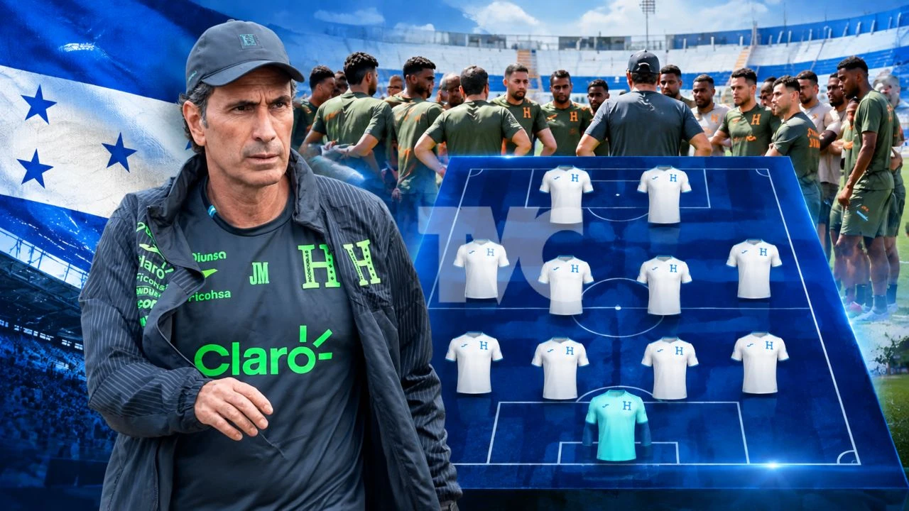 Este sería el posible 11 titular de Honduras ante Jamaica por la Nations League
