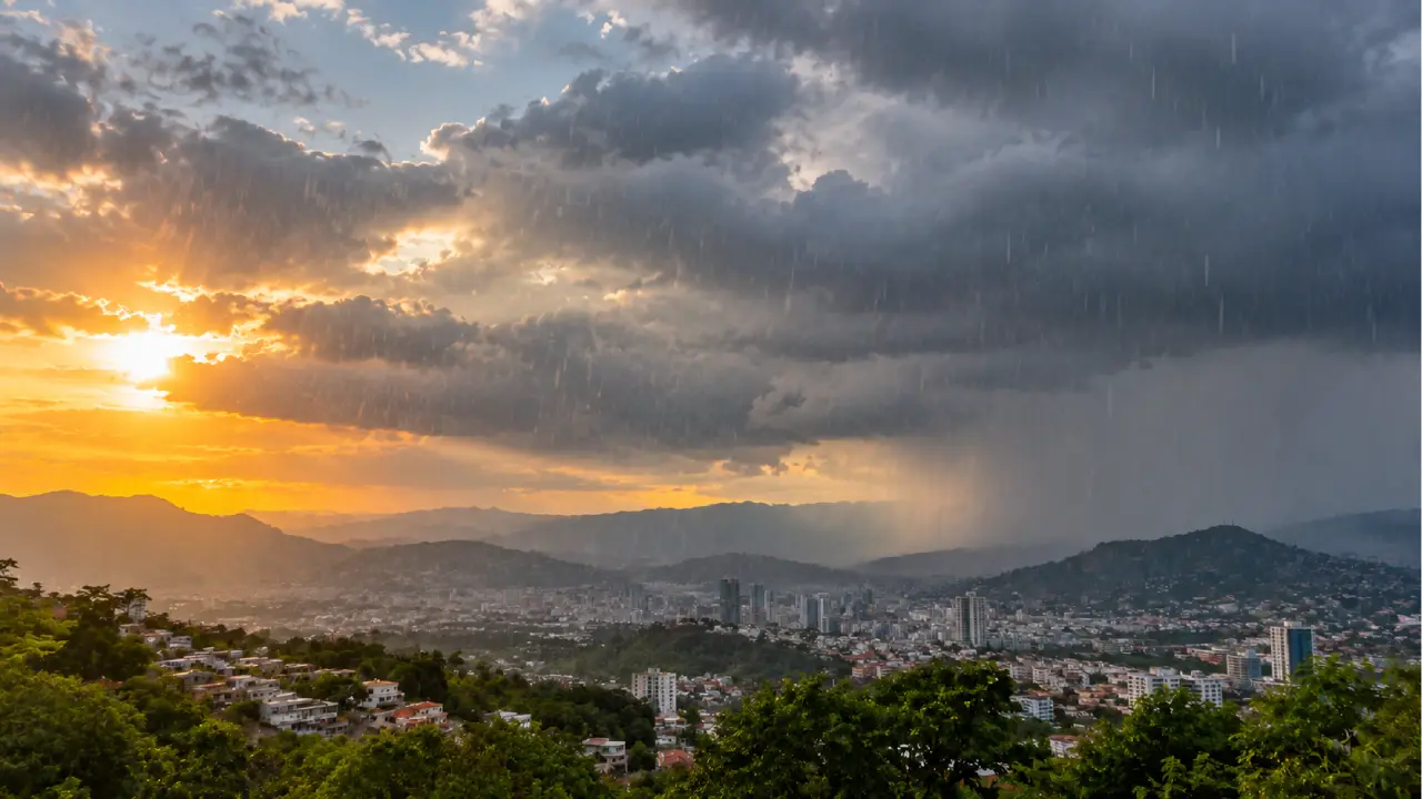 Imagen Principal de Nota: Zonas de Honduras con mayor probabilidad de lluvias este martes 8 de septiembre