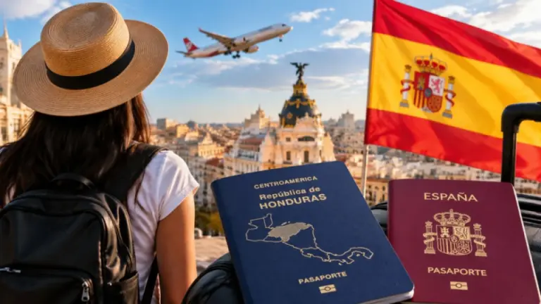 Imagen Principal de Nota: Residencia en España para hondureños: requisitos y cómo solicitarla en 2026
