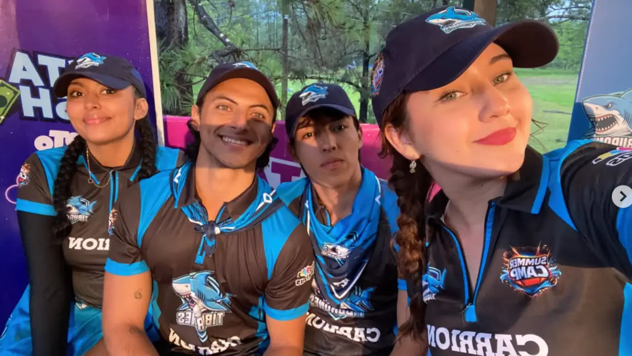 Integrantes del Team Tiburones de Summer Camp.
