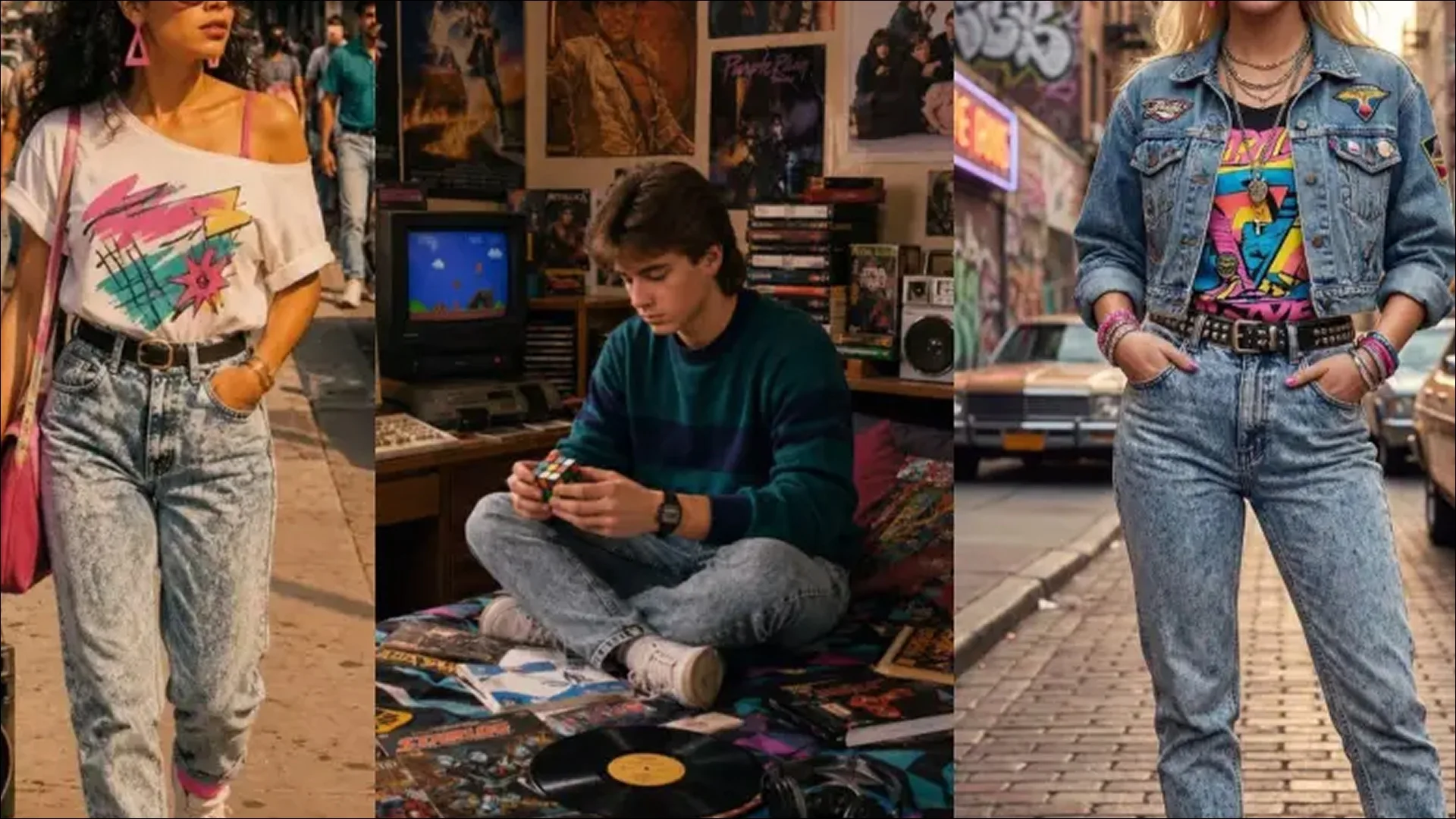Imagen de referencia del trend de los años 80.