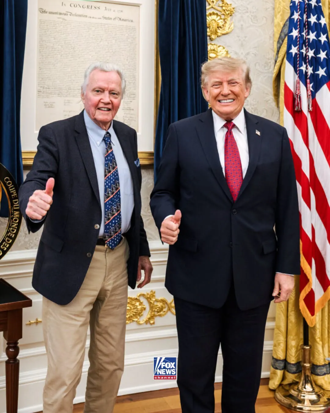 Jon Voight y Donald Trump