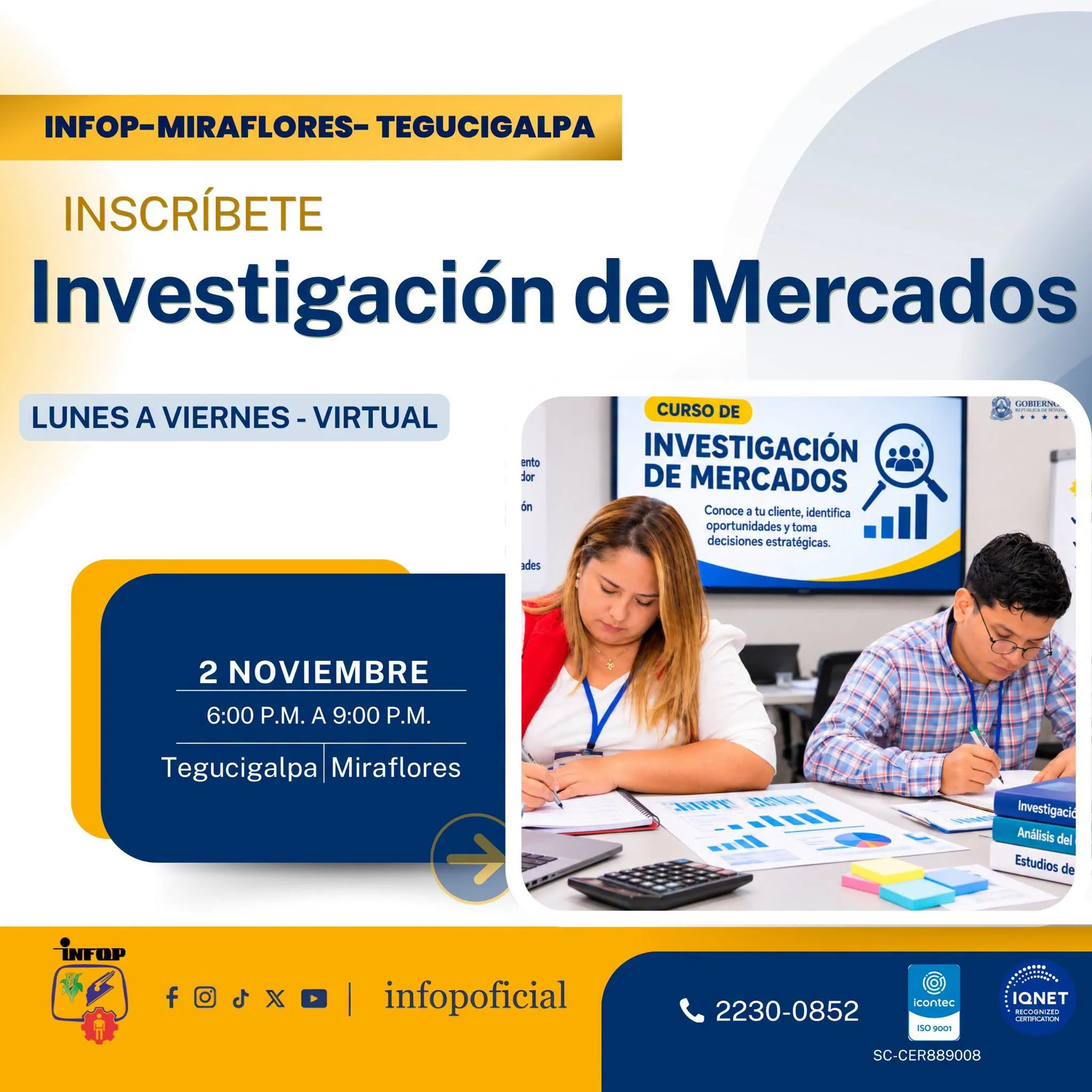 Imagen Principal de Nota: Cursos gratis del INFOP: estas son las capacitaciones que inician en noviembre