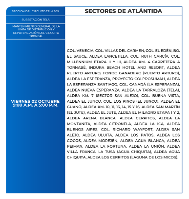 Cortes de energía