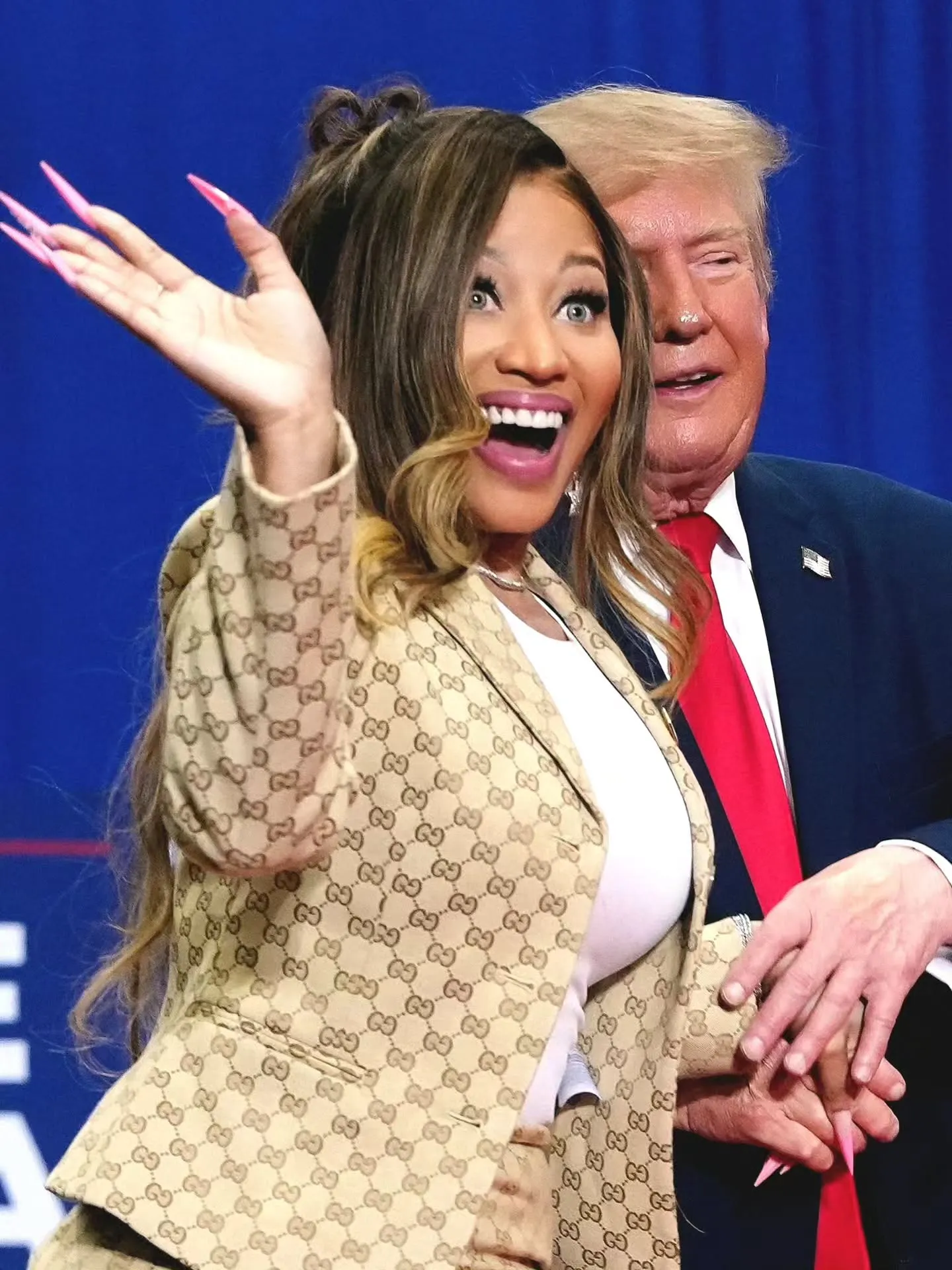 NICKY MINAJ Y TRUMP