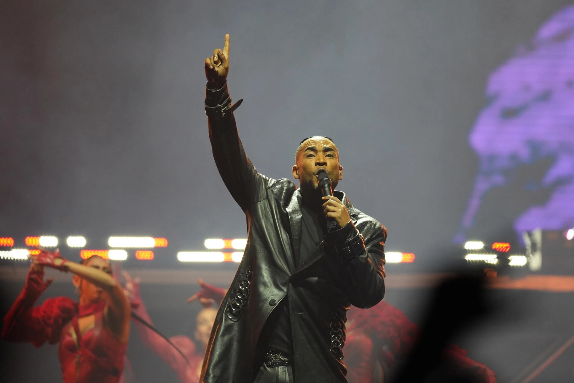 Imagen de Don Omar en concierto en EEUU