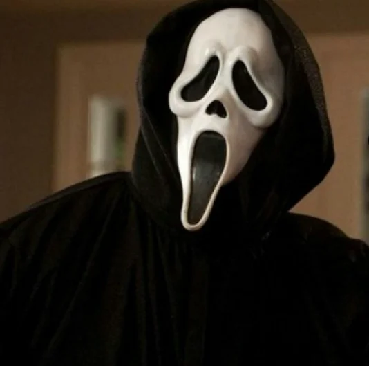 Imagen del personaje Ghostface. Foto: cortesía de Internet