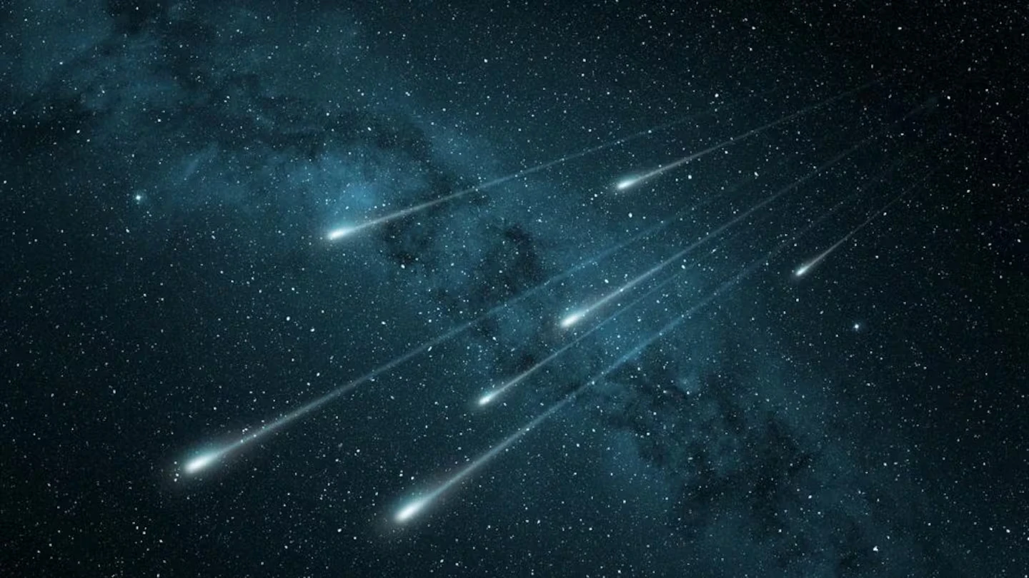 Imagen de lluvia de estrellas