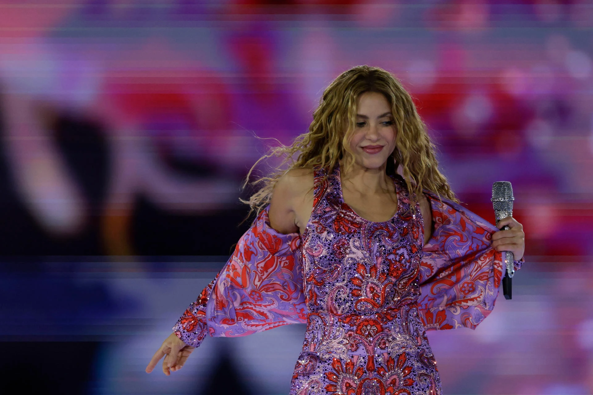 Imagen de Shakira en concierto
