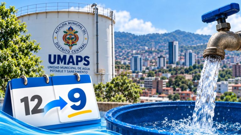 Imagen Principal de Nota: Lista de colonias que recibirán agua cada 9 días en Tegucigalpa
