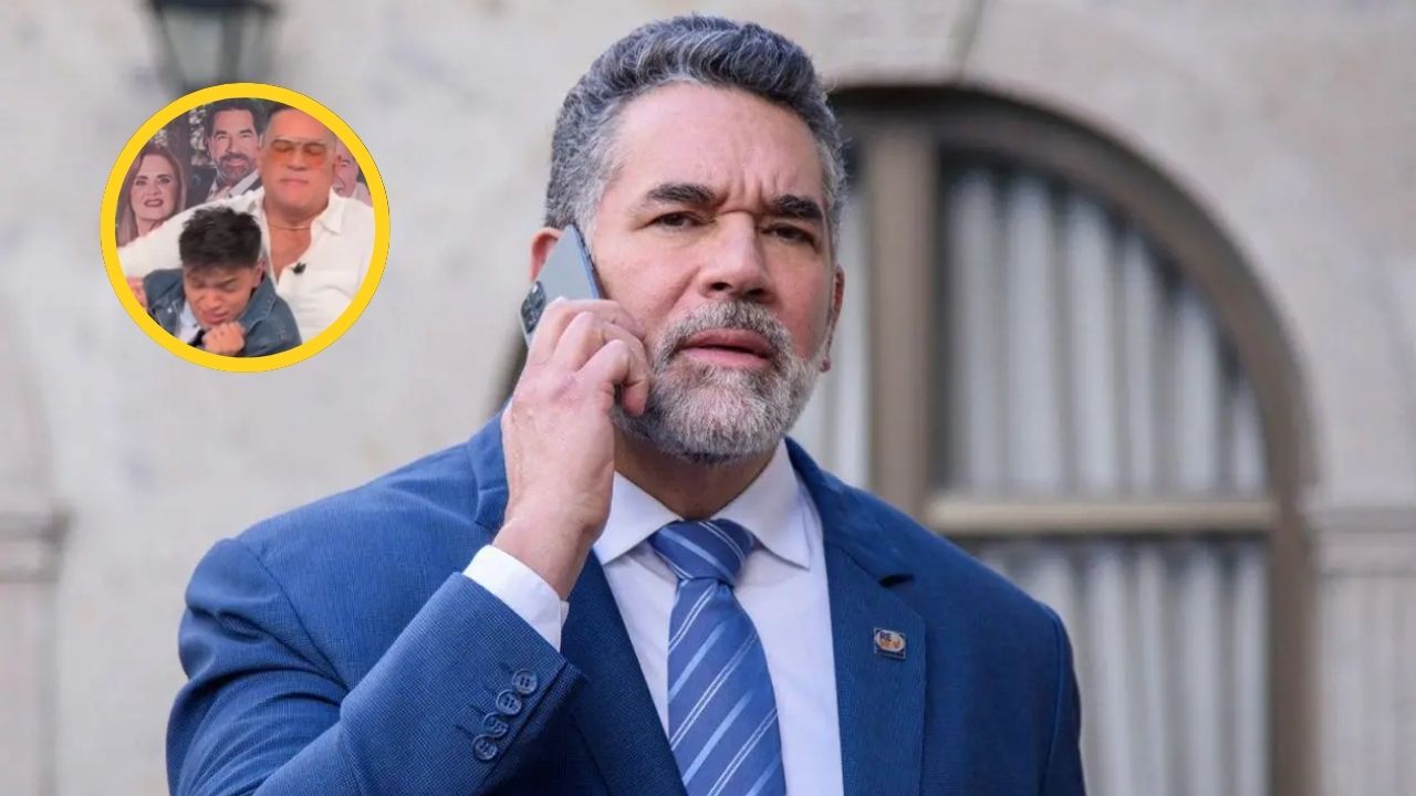 Santamarina saca su lado de telenovela y cachetea a creador de contenido