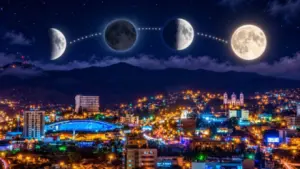 Imagen de Calendario lunar de octubre 2026 en Honduras: fechas y horas de cada fase