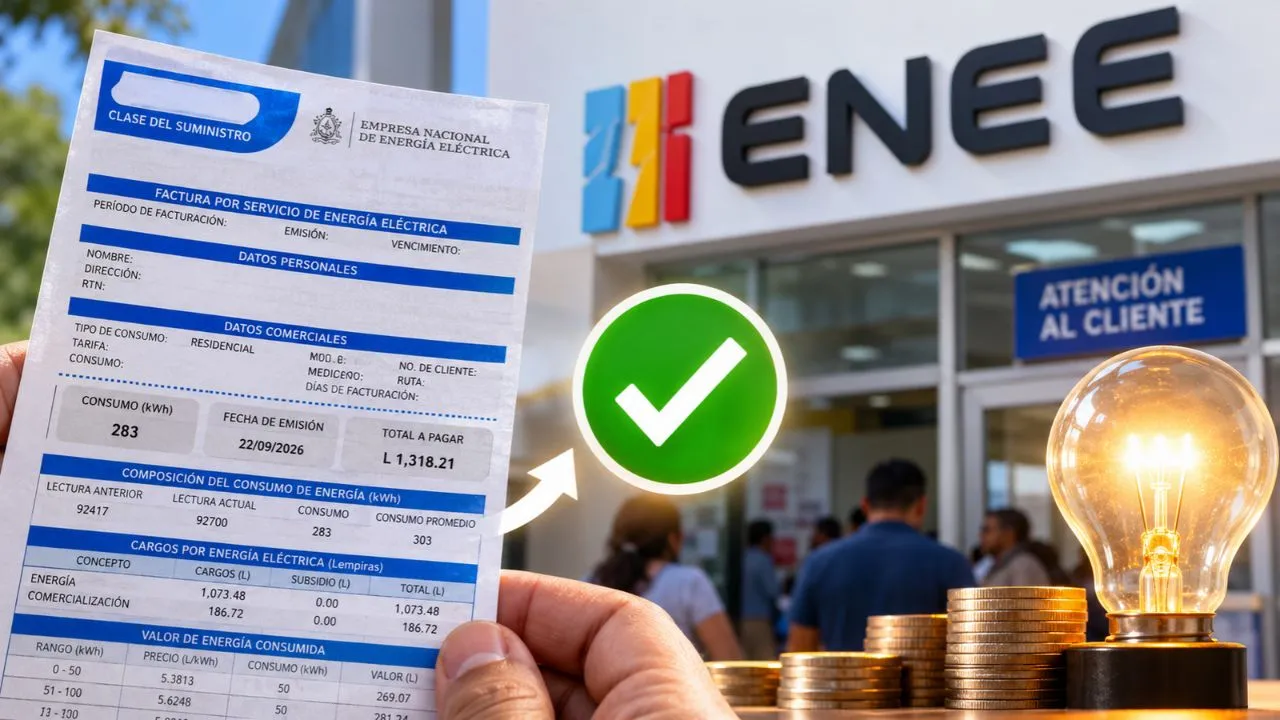 Imagen Principal de Nota: ENEE anuncia condonación de deudas a usuarios residenciales que cumplan estos requisitos