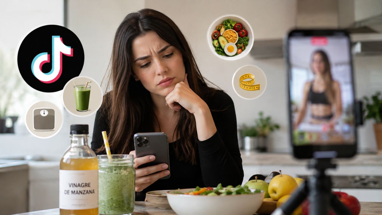 Imagen Principal de Nota: ¿Sigues dietas de TikTok? Esto podría estar pasando con tu cuerpo sin que lo sepas