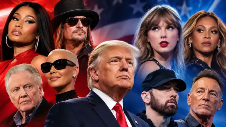 Imagen Principal de Nota: De Nicki Minaj a Taylor Swift: los famosos a favor y en contra de Donald Trump