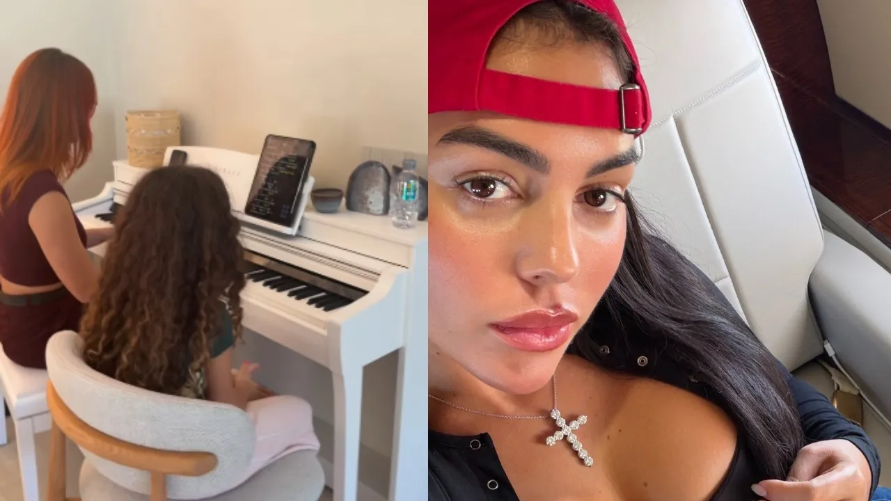 Imagen Principal de Nota: Georgina Rodríguez presume el talento de su hija Alana al cantar un éxito de Billie Eilish