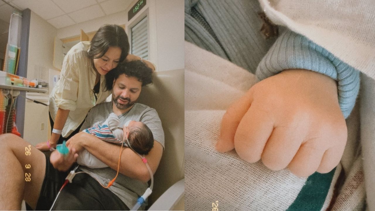 Imagen Principal de Nota: Jorge Cordero actualiza cómo evoluciona su bebé tras complicaciones respiratorias
