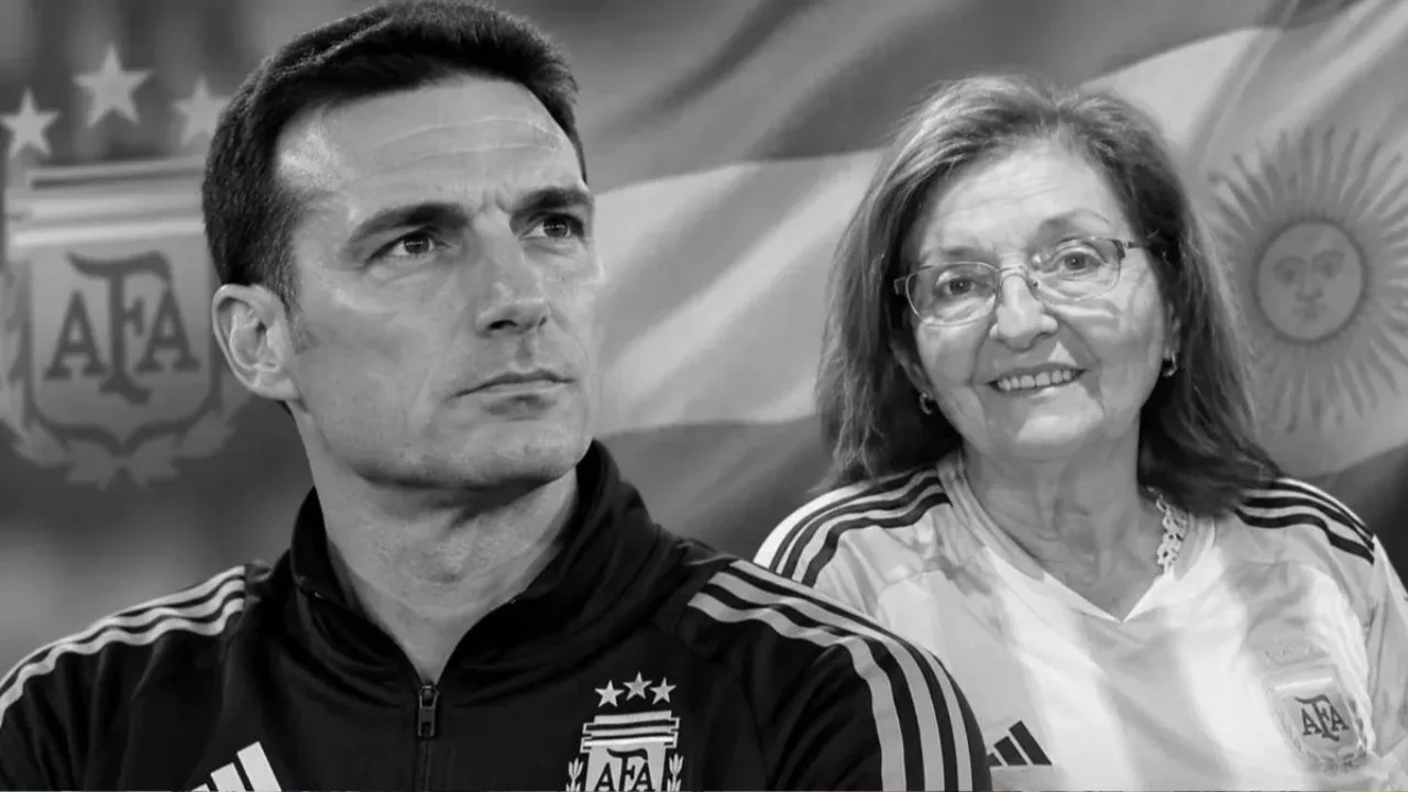 Murió la mamá de Lionel Scaloni: la mujer a quien dedicó un título histórico