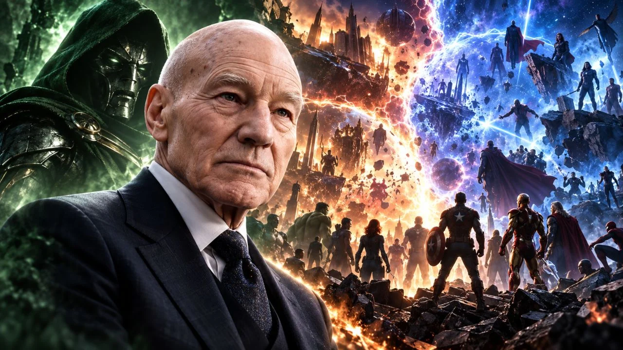 Imagen Principal de Nota: Avengers: Doomsday y Secret Wars; la incógnita tras la muerte de Patrick Stewart