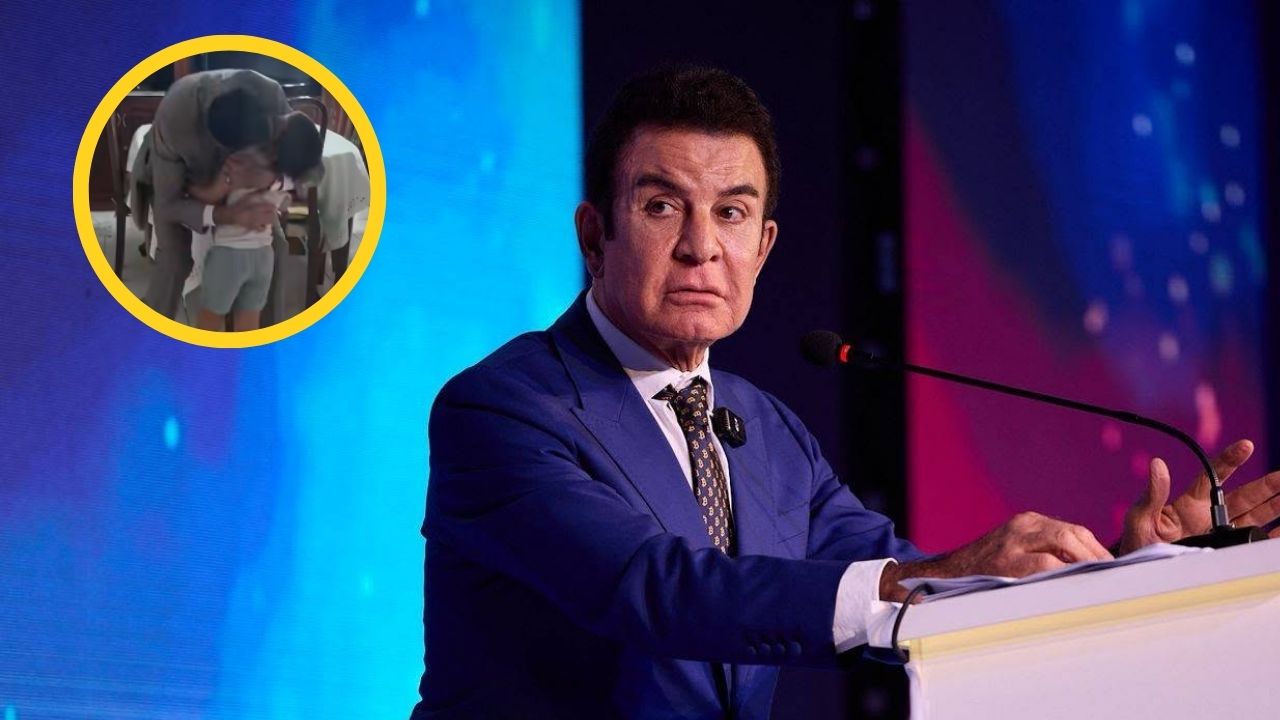 'Me devuelve la paz':  Salvador Nasralla protagoniza tierno momento con su hijo