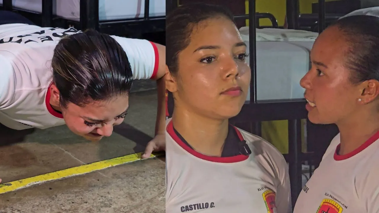 Imagen Principal de Nota: Dunia Santos se fue de cadete a la ANAPO y así le cambió la cara