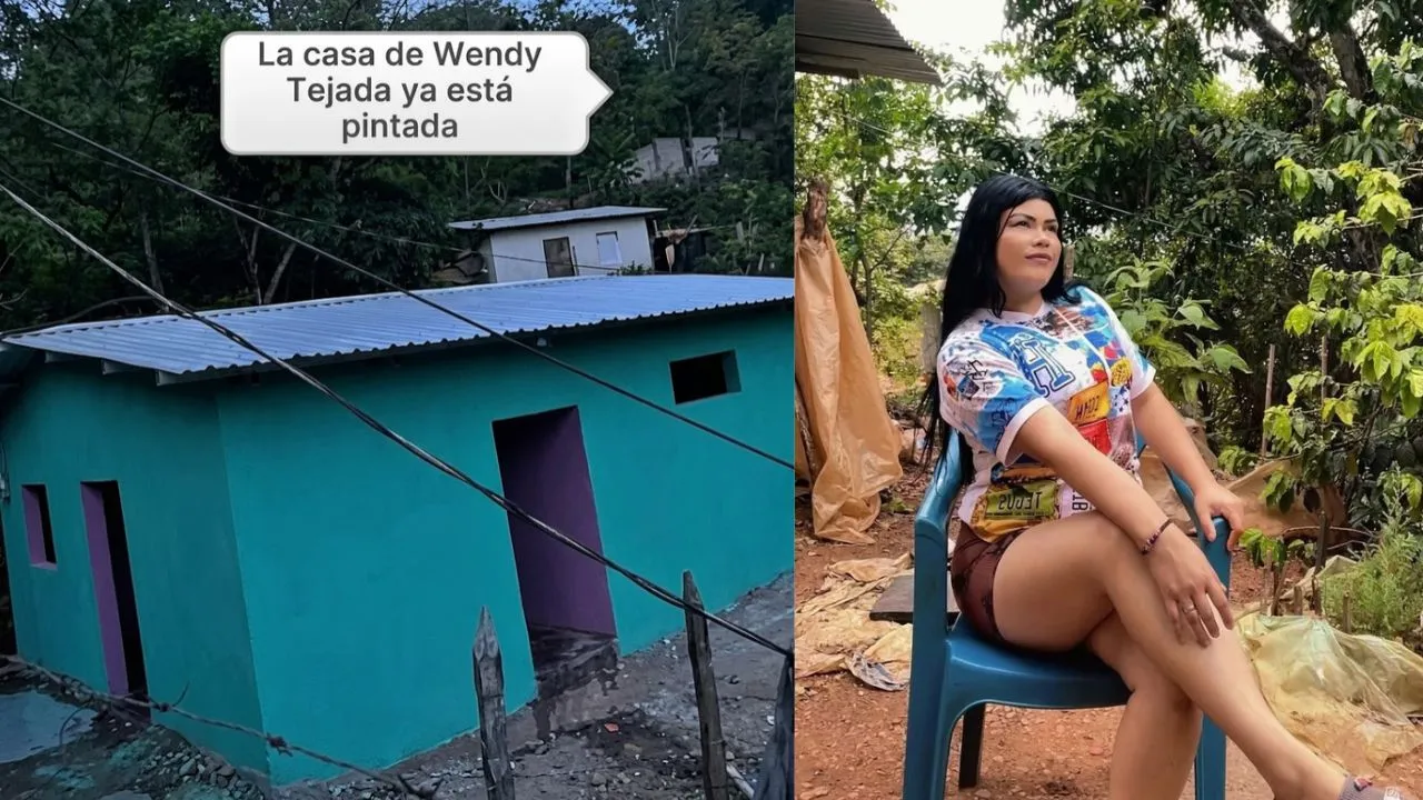 Imagen Principal de Nota: Wendy Tejada muestra fallas en su nueva casa: 'Por ese lado se mete'