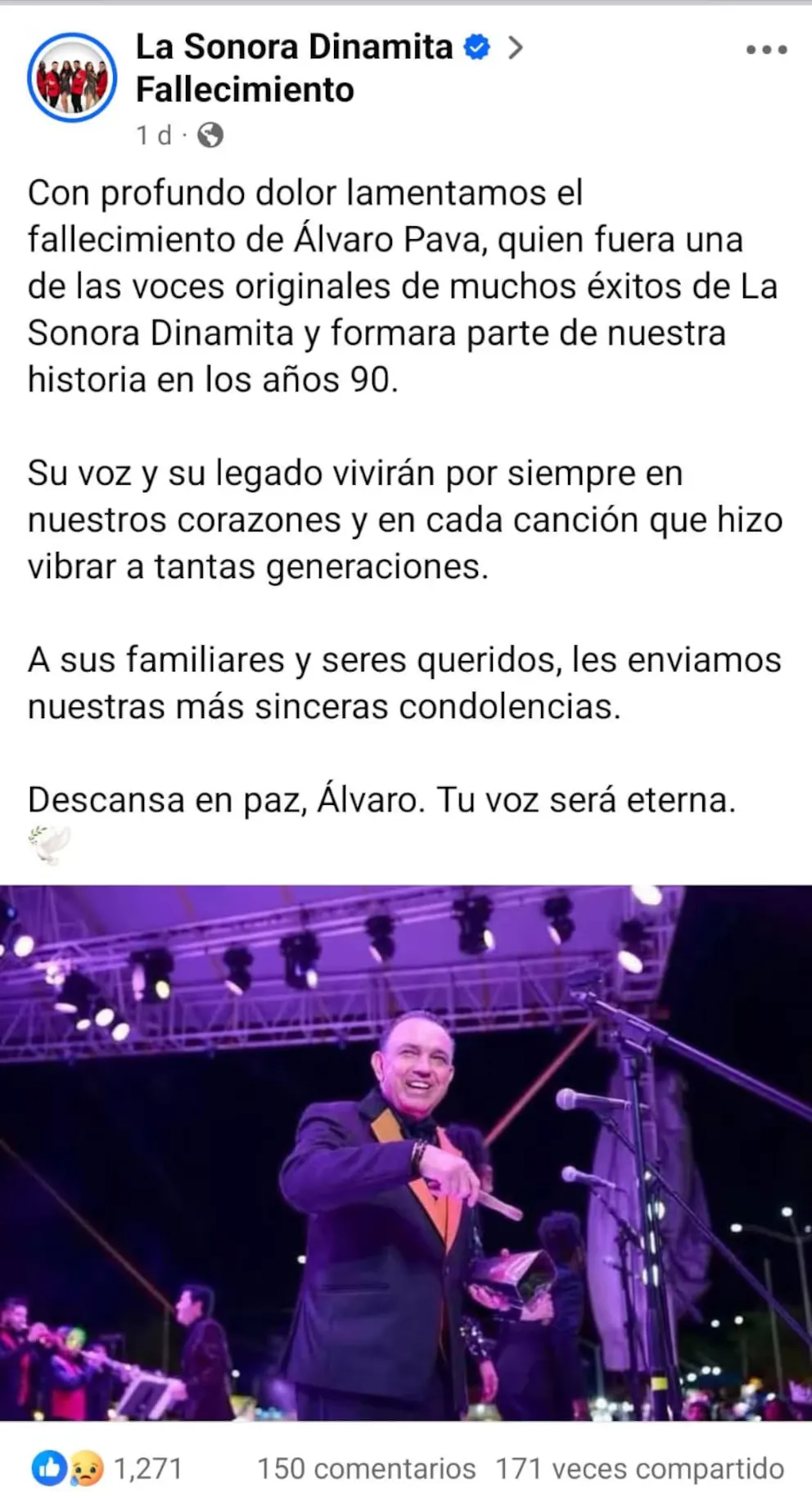 Sonora dinamita mensaje